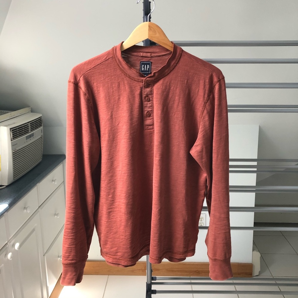 Gap Slub Henley T-Shirt